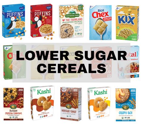 The Ultimate List of Healthy Lower Sugar Cereals For Kids