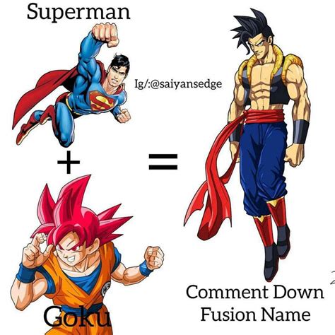 Name this fusion: Goku + Superman = ? | DBS Lovers Amino