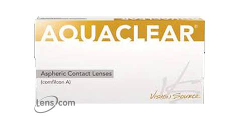 Aquaclear Contacts Online (Monthly - 6 Pack), Marketed by Vision Source ...