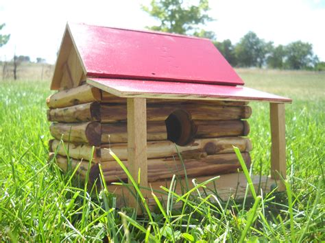 Log Cabin Bird House : 12 Steps (with Pictures) - Instructables