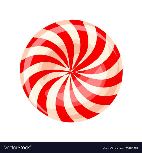 Candy sweet swirl icon cartoon style Royalty Free Vector