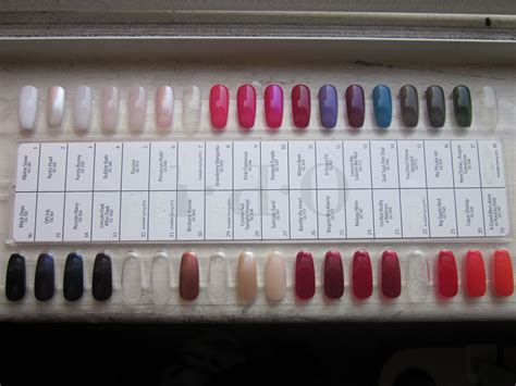 The Best Opi Gel Nail Colors Chart - Home, Family, Style and Art Ideas