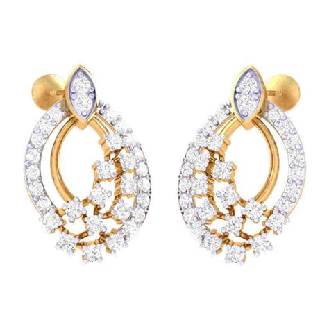 Classic Design Diamond Earring | Kasturidiamond.com