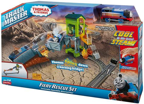 Thomas & Friends Trackmaster Fiery Rescue Set - Best Educational Infant ...