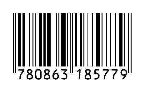 Barcode with the Number Seven