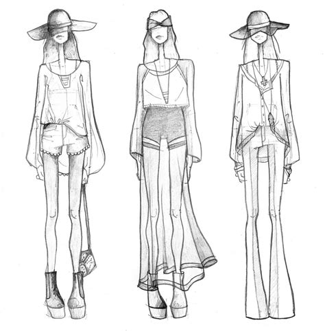 How To Draw Fashion Sketches In Few Easy Steps | Fashion Design Course