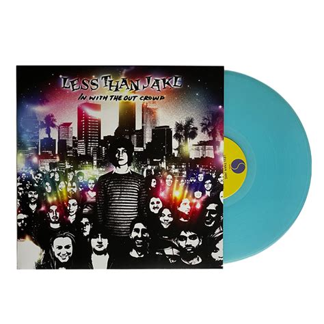 Less Than Jake - In With The Out Crowd Vinyl - Light Blue – Less Than ...