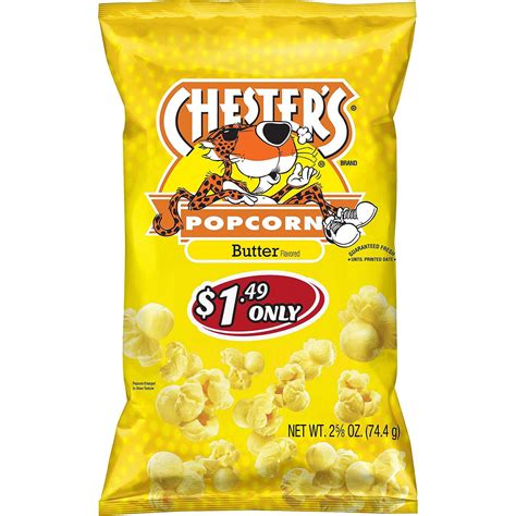 Chester's Butter Flavored Popcorn Snacks (2.6 oz. ea., 15 ct ...