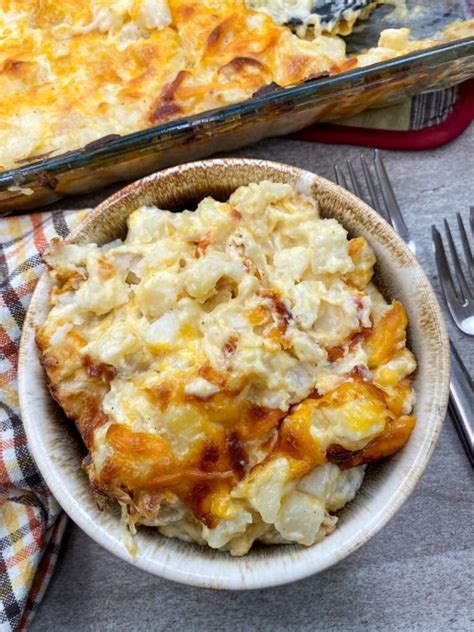 Easy Cheesy Potato Casserole - Back To My Southern Roots