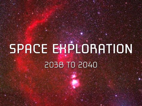 Space Exploration 2038-2040 by Zachary Ziegenfelder