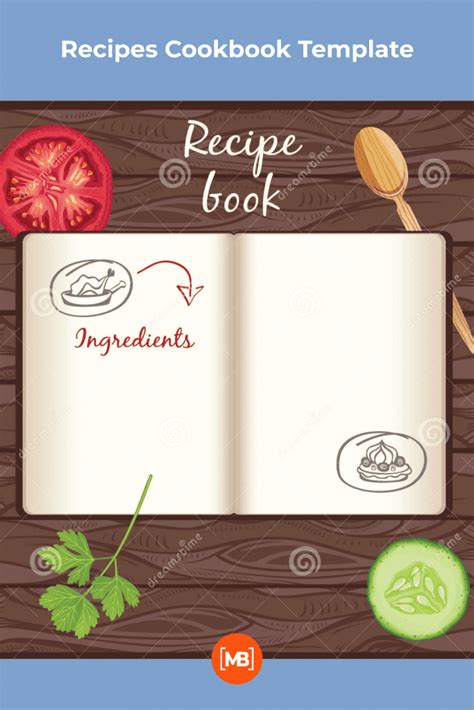 Cookbook Layout Template