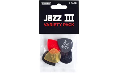 Assorted Dunlop Jazz III Picks (6 Pack) – Guitar Gallery of Alabama