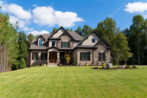 Large suburban house – Stock Editorial Photo © kzlobastov #54852017