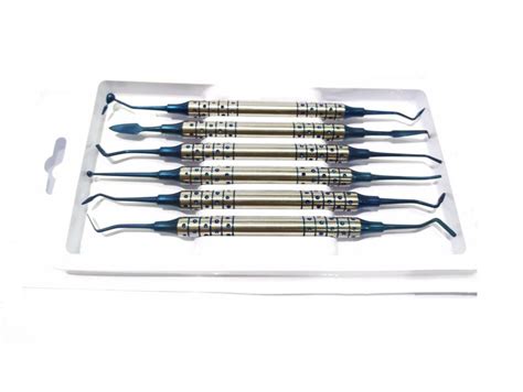 Composite Instrument Kit Blue (Set of 6) - Universal Dental (Pvt) Ltd.