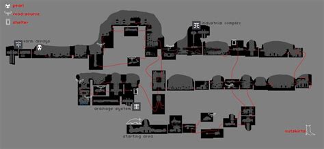 Rain World regions maps that are kinda done (but are still totally a ...