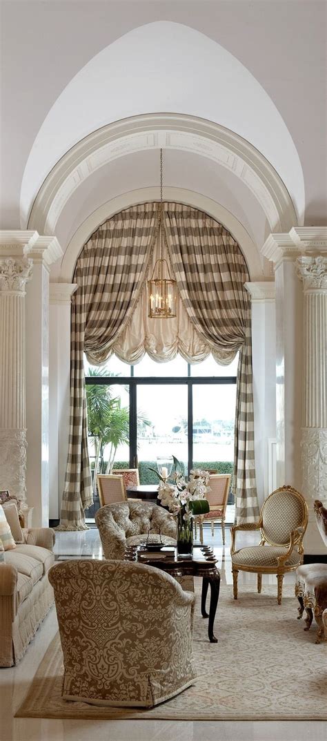 Tall Arched Window Treatments / Arched Window Treatment Ideas / Arched ...