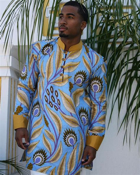 Men African Wear, African Men Fashion, African Dress, African Design ...