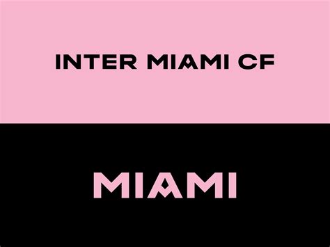 Brand New: New Logo for Club Internacional de Fútbol Miami by Doubleday ...