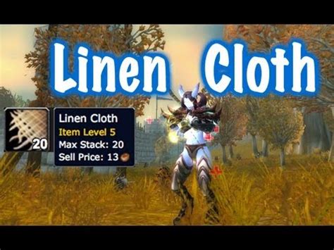 Linen Cloth Farm Guide (World of Warcraft) - YouTube