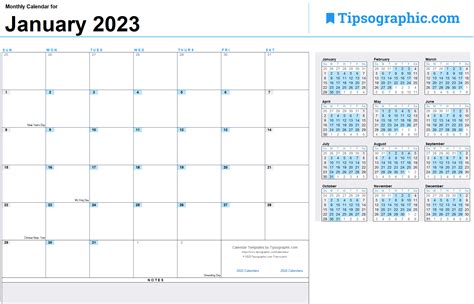 FREE DOWNLOAD > Download the 2023 Monthly Calendar