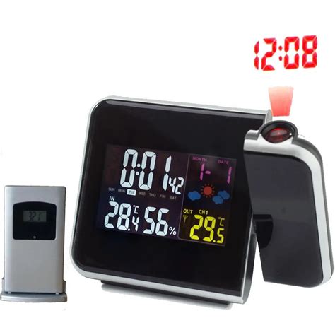 Aliexpress.com : Buy RCC Radio Controlled Time Projection Alarm Clock ...