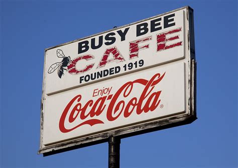 Busy Bee Cafe, in Cullman, Alabama established 1919 now rebuilt ...