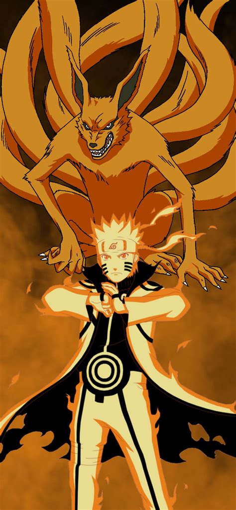 Naruto Kurama, kurama mode, sage of six path, Naruto Uzumaki, nine ...