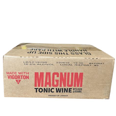 Magnum Tonic Wine – 24 Case – Matchless VGW