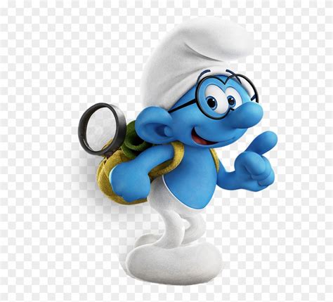 Brainy Smurf Png Image - Smurfs The Lost Village Characters - Free ...