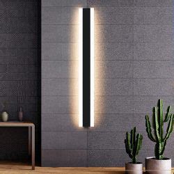 Commercial Led Wall Sconce Modern Waterproof Outdoor Long Strip LED ...