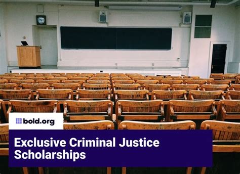 Top 20 Criminal Justice Scholarships to Apply for in November 2024 ...