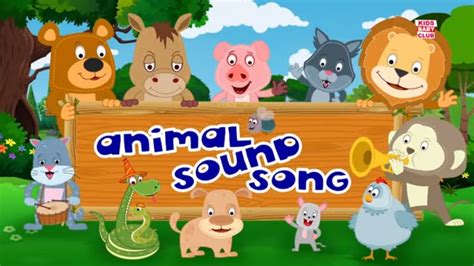 Animal Songs For Kids : Animal Sounds Songs Collection for Children ...