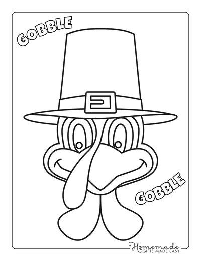 Free Thanksgiving Coloring Pages for Kids & Adults