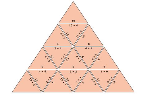 Mental Addition Tarsia Puzzle - Educate Outside - Outdoor Lesson Ideas ...