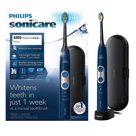 Philips Sonicare Protectiveclean 6100 Whitening Electric Toothbrush