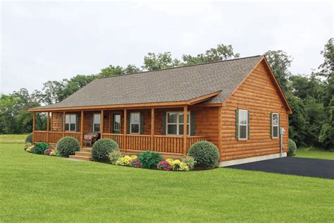 Musketeer Modular Log Homes in PA | Cape Cod Style Cabins