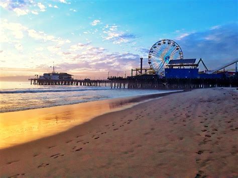 Sunset Over The Santa Monica Pier: Photo Of The Day | Santa Monica, CA ...