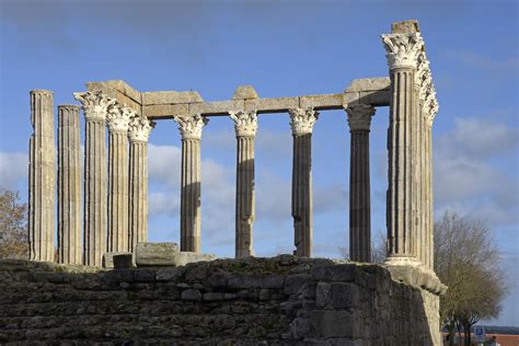 Évora - Roman Temple (2) | Alentejo | Pictures | Geography im Austria-Forum