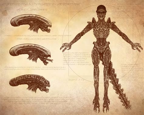 ArtStation - Xenomorph Anatomy