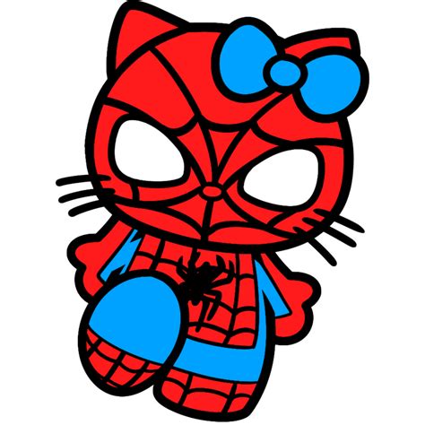 Spiderman Hello Kitty Drawing by *TRDaz on deviantART | PaRTy oN ...