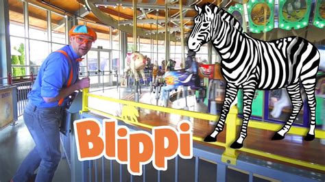 Blippi At The Zoo | Animal Videos For Kids - Funny Alley