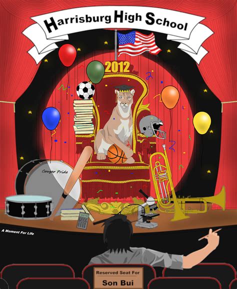 Harrisburg High School Yearbook Cover 2012 by SonBui on DeviantArt