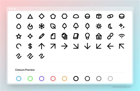 Notion icons: 15 FREE icon libraries for Notion