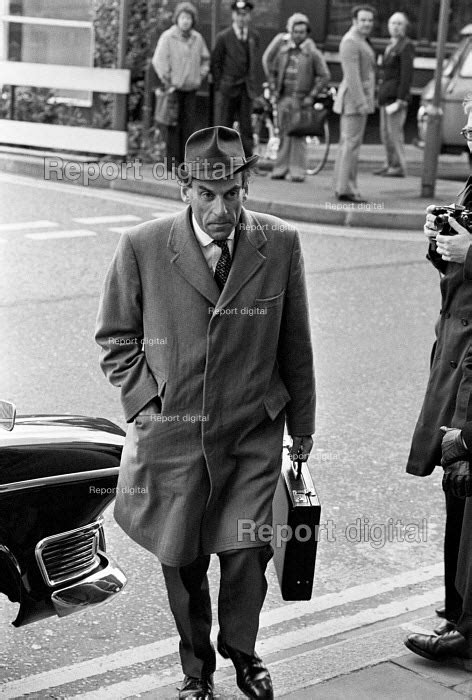 Jeremy Thorpe arriving at the Old Bailey for trial on... 18…