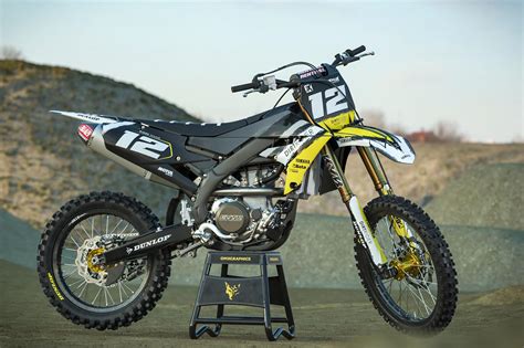 Yamaha Graphics Kit 'TORN' Yellow / Black – OMXGraphics