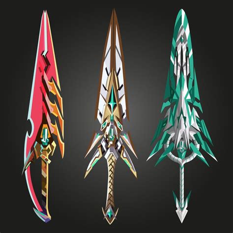 Xenoblade chronicles 2 Blades | Wapens, Tekenen