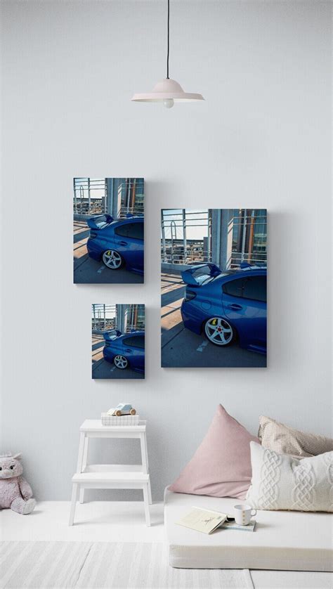 World Rally Blue Subaru WRX STI - Etsy