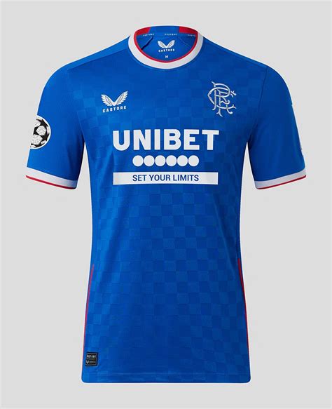 Rangers 2022-23 European Home Kit