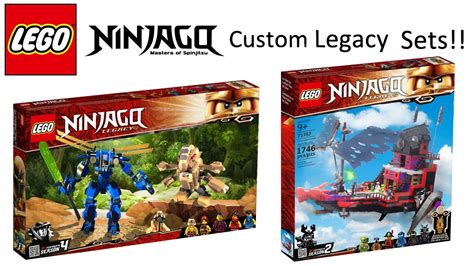 Lego Ninjago 10 Year Custom Sets!! Part 3 - YouTube