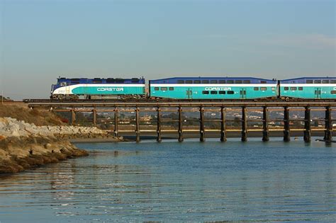 NCTD Coaster Train | A colorful NCTD Coaster train crosses a… | Flickr